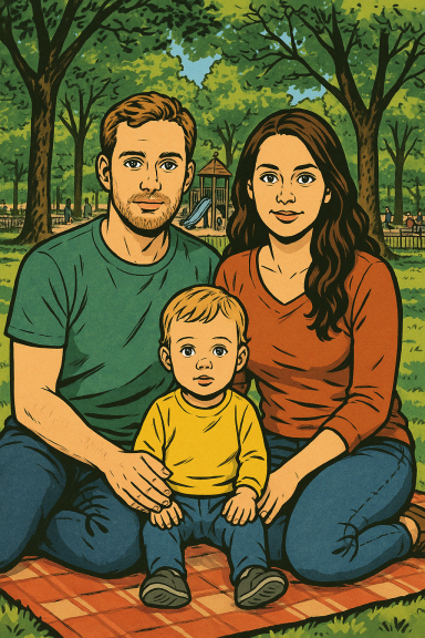 Junge_Familie_im_Park